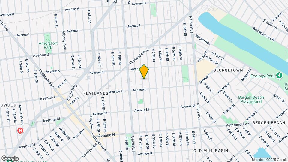 1433 E 52nd St Mapa y Detalles de la Ubicación