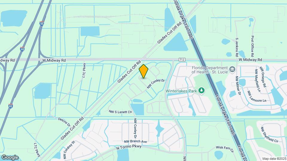 5257 S Lovett Cir Map and Location Details