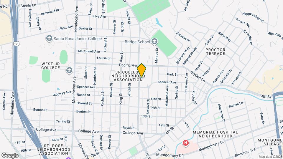 1320 North St Map and Location Details