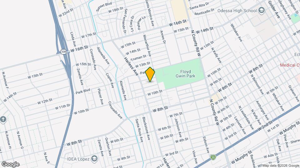 2408 W 11th St Map and Location Details