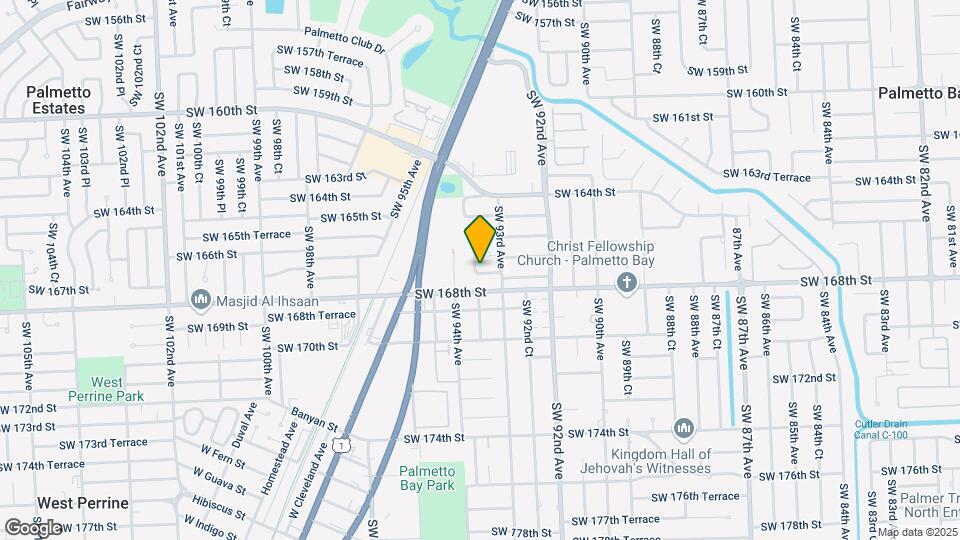 16665 SW 93rd Ct Map and Location Details