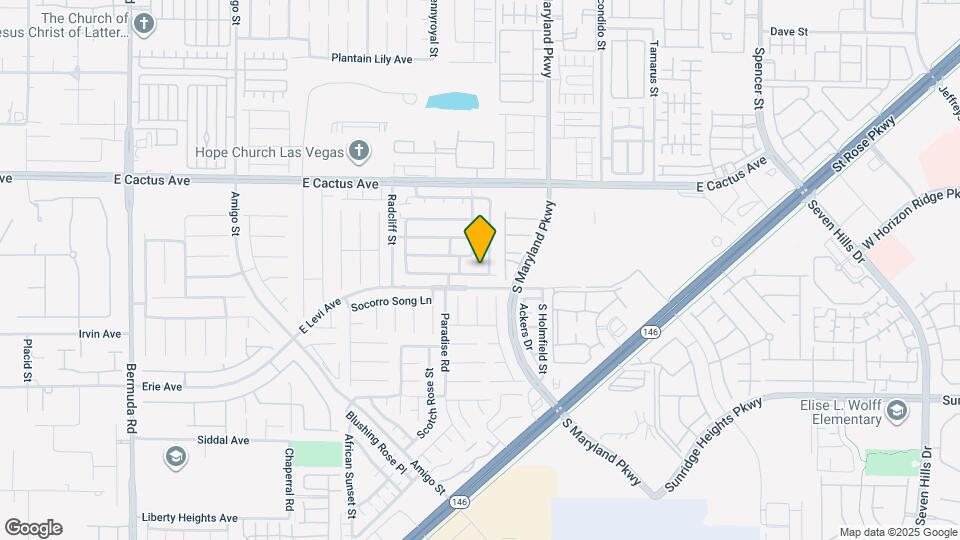 1062 Coronado Peak Ave Map and Location Details