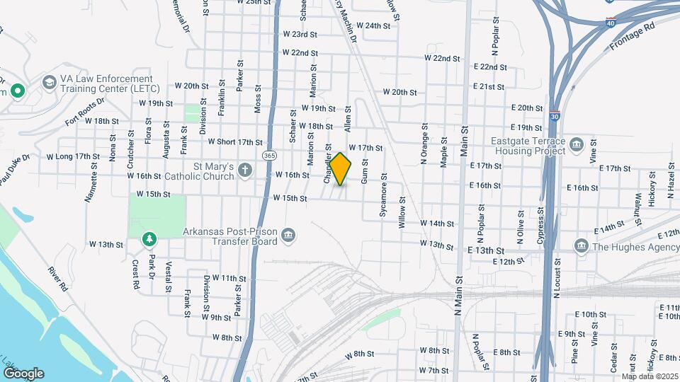 1509 Allen St Map and Location Details
