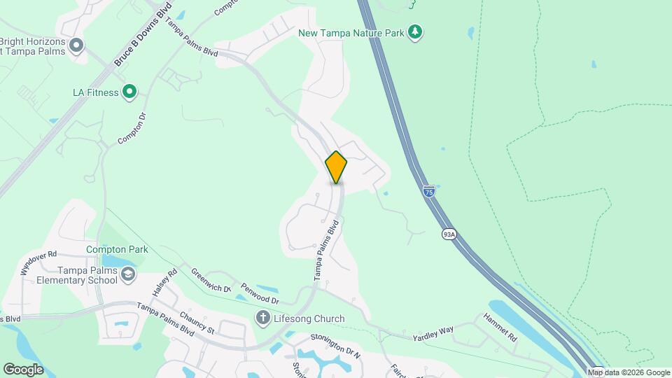 7821 Tuscany Woods Dr Map and Location Details