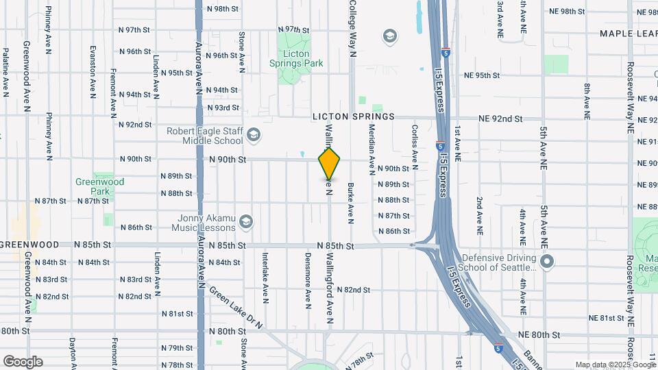 8823 Wallingford Ave N Map and Location Details