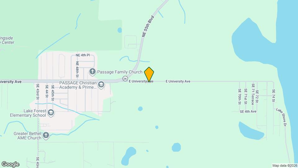 5725 E University Ave Map and Location Details