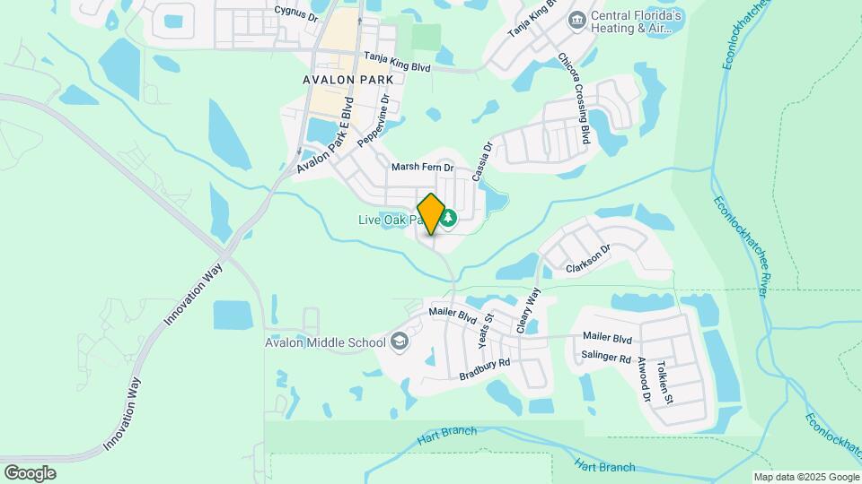 13233 Lake Live Oak Dr Map and Location Details