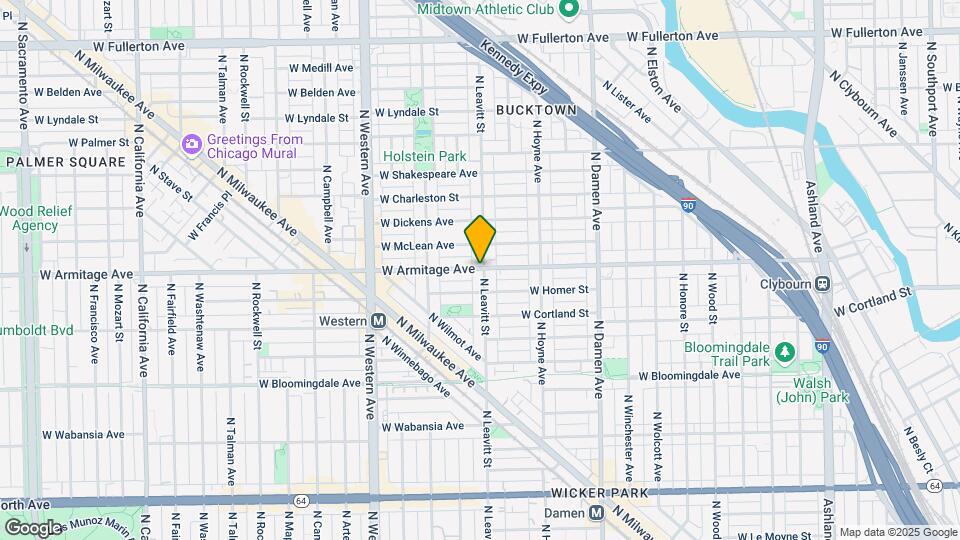 2211 W Armitage Ave Map and Location Details