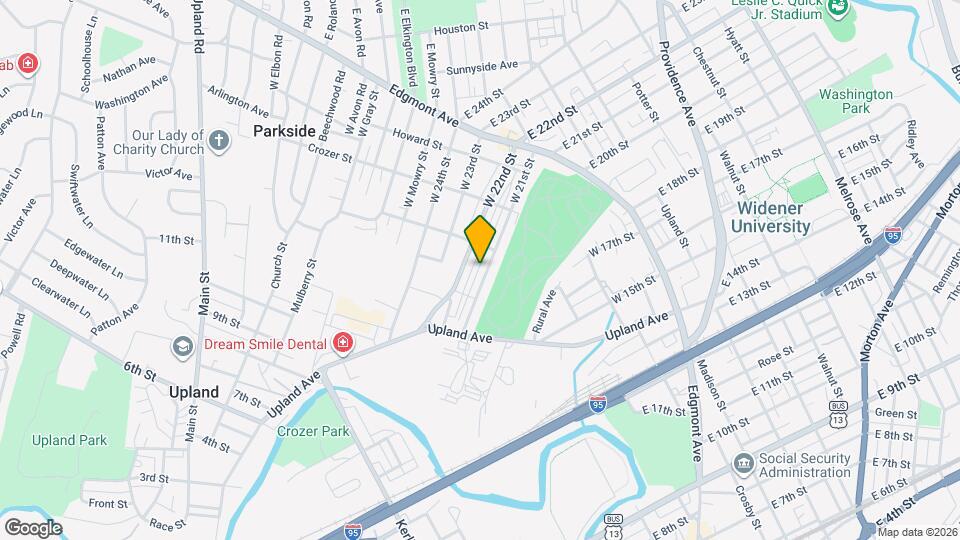 330 W 21st St Map and Location Details