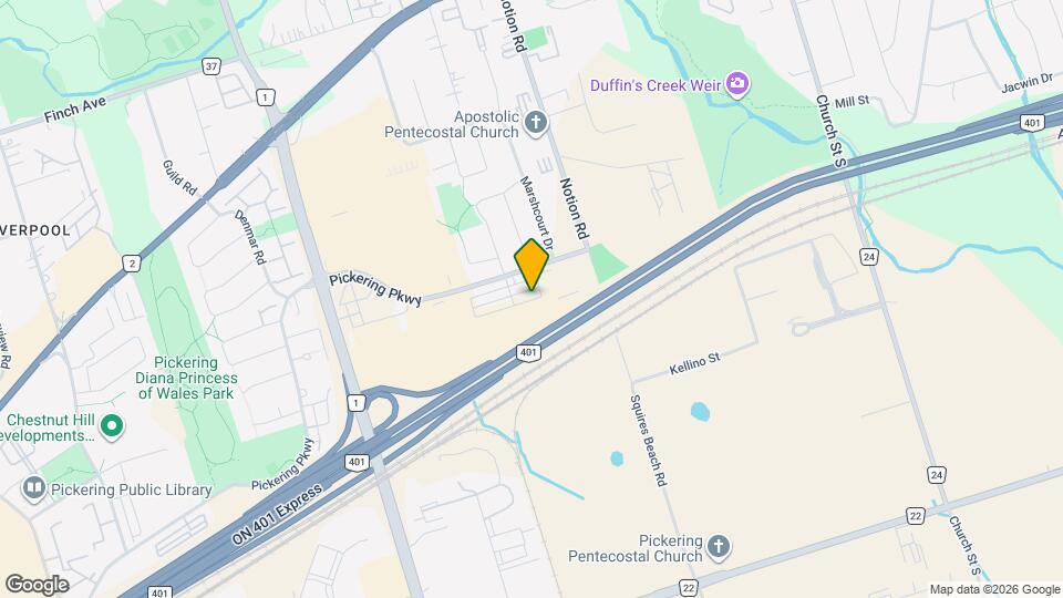 1865 Pickering Pkwy Map and Location Details