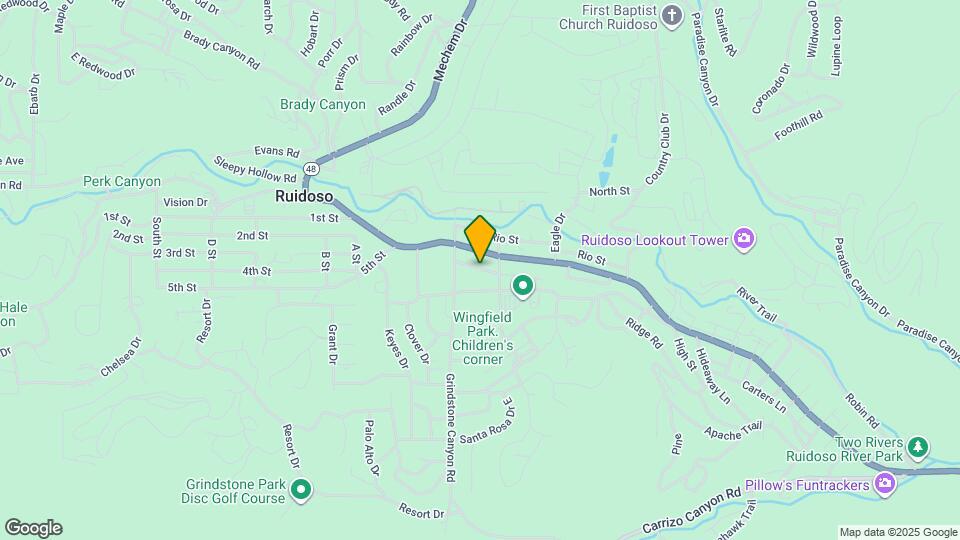 90 W Texas St Map and Location Details