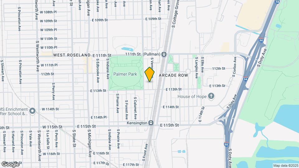 11238 S Vernon Ave Map and Location Details