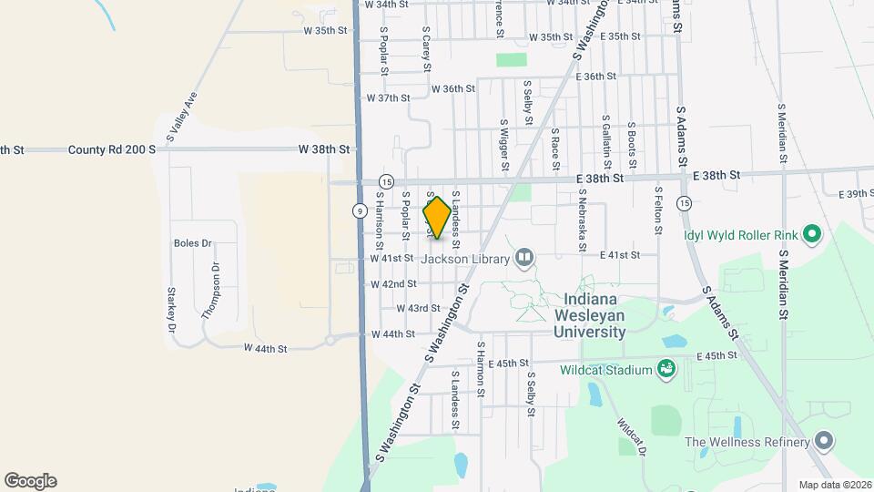 4017 S Carey St Map and Location Details