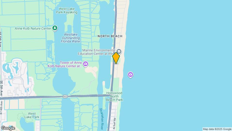 4201 N Ocean Dr Map and Location Details