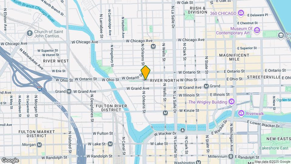 325 W Ohio St, Unit 2 Mapa y Detalles de la Ubicación