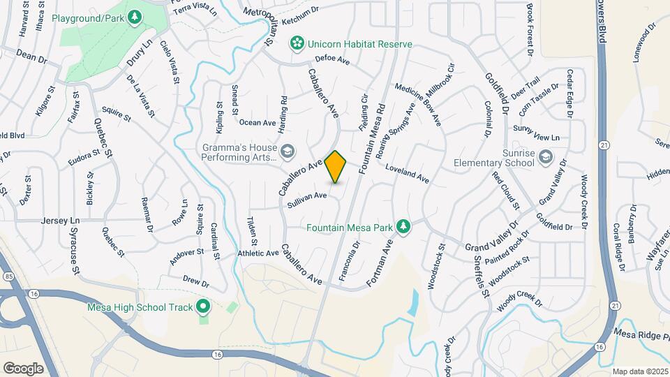 7165 Gold Pan Ct Map and Location Details