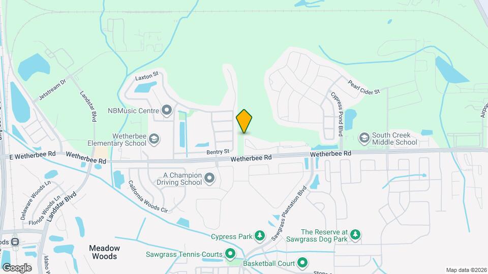 2163 Sedge Grass Way Mapa y Detalles de la Ubicación