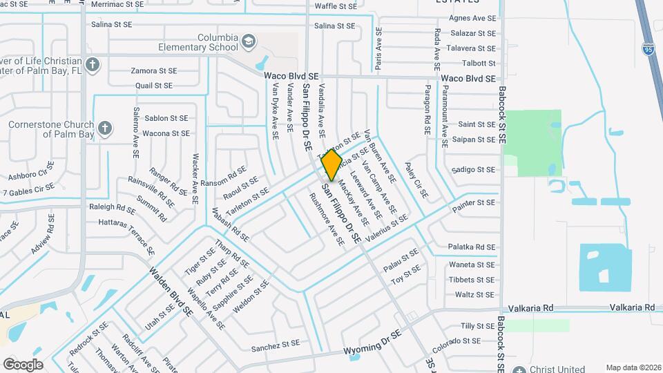 851 San Filippo Dr SE Map and Location Details