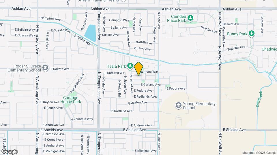 7399 E Giavanna Ave Map and Location Details