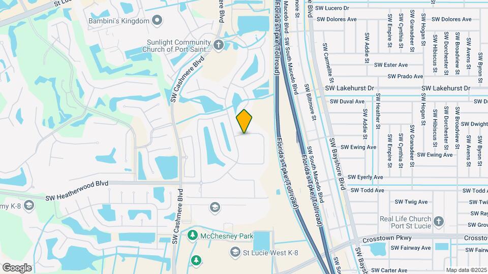 635 SW Indian Key Dr Map and Location Details