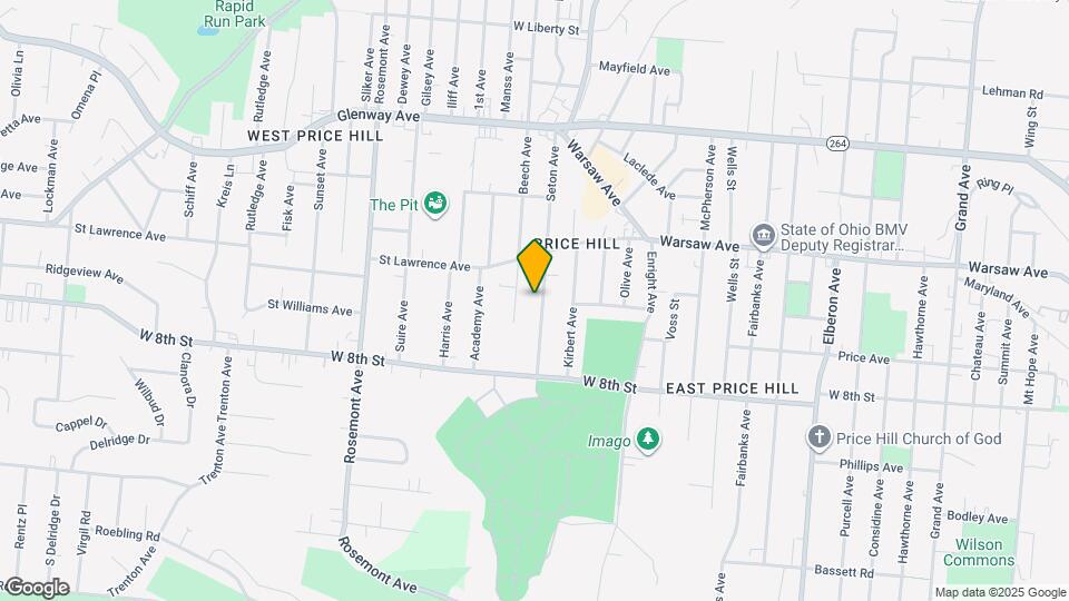 929 Seton Ave Map and Location Details