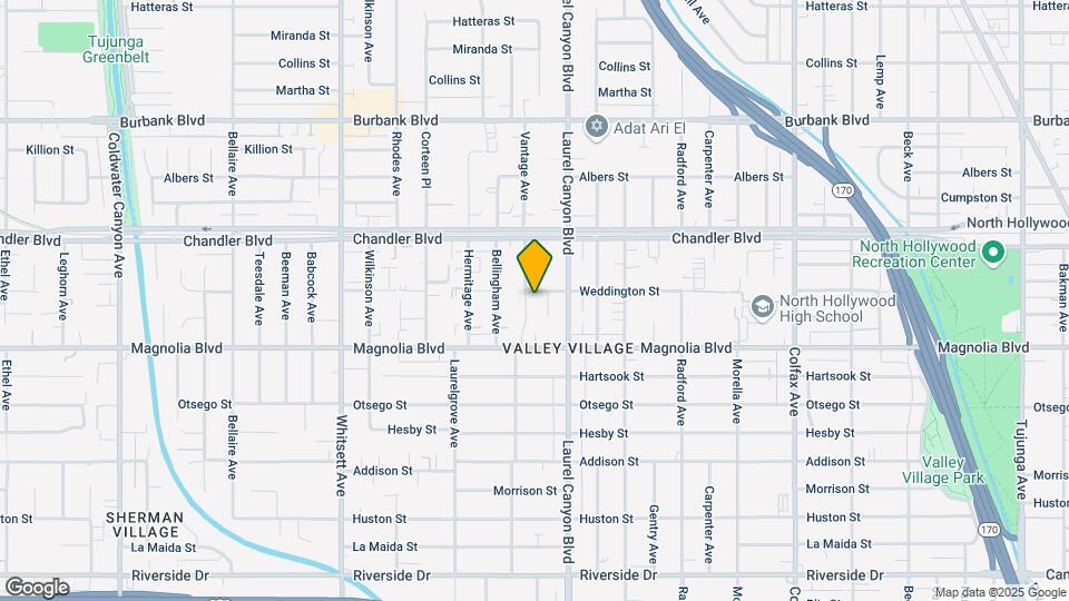 5252 Vantage Ave Mapa y Detalles de la Ubicación