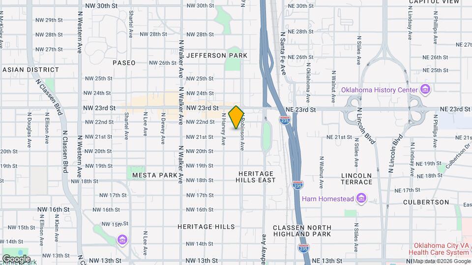 205 NW 21st St Mapa y Detalles de la Ubicación