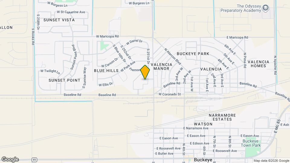Cholla Ranch Apartments Map and Location Details