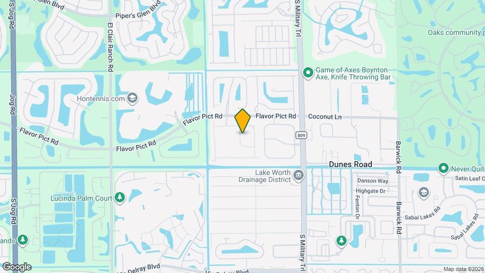 5309 Santa Maria Ave Map and Location Details