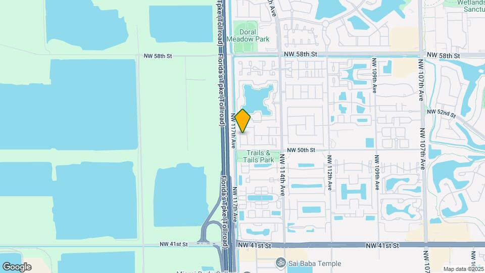 11612 NW 51st Terrace Map and Location Details