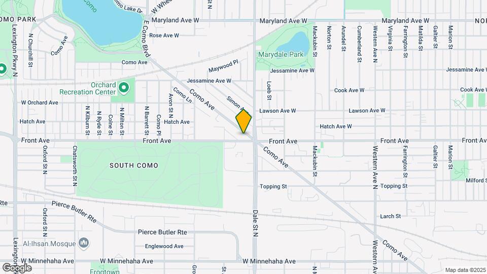 636 Como Ave, Unit 3 Map and Location Details
