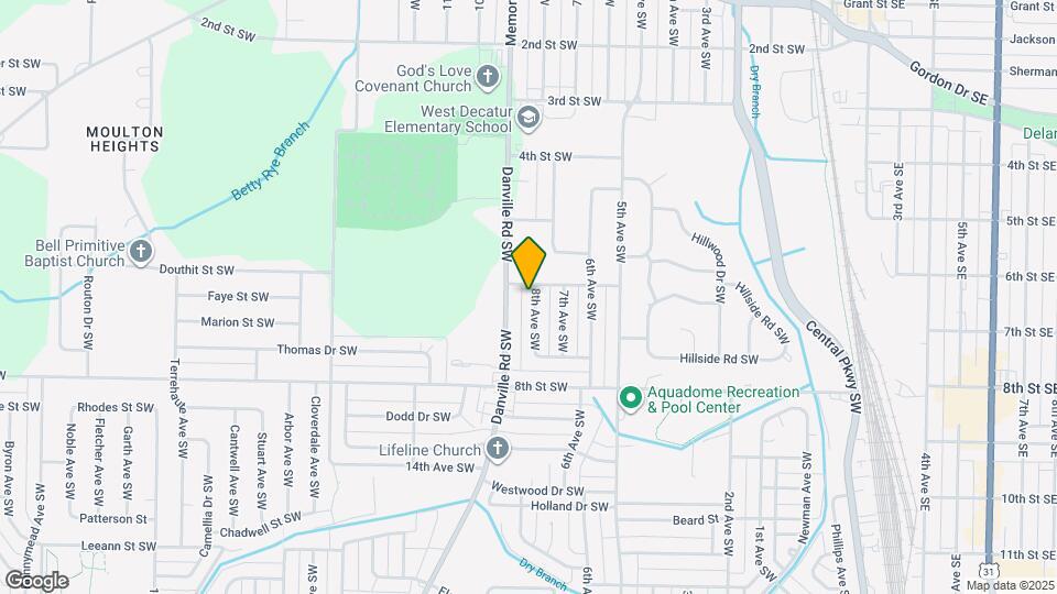 1003 8th Ave SW Mapa y Detalles de la Ubicación