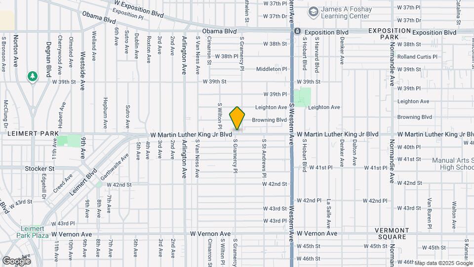 1917 W Martin Luther King Jr Blvd-Unit -8 Map and Location Details