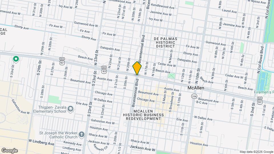 14 Bicentennial Blvd Map and Location Details