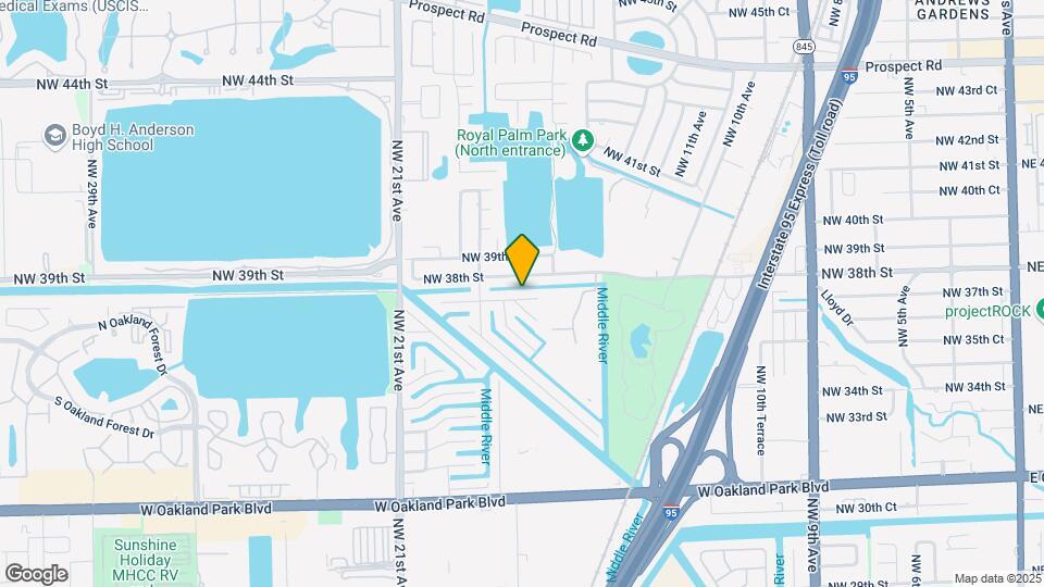 1729 NW 37th St Map and Location Details