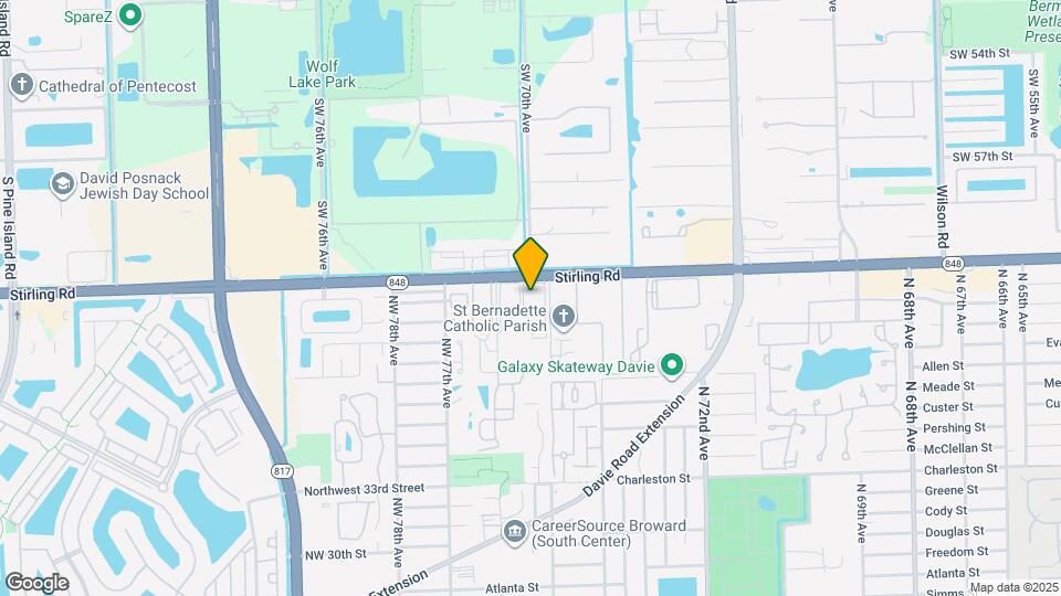 7556 Stirling Rd Map and Location Details