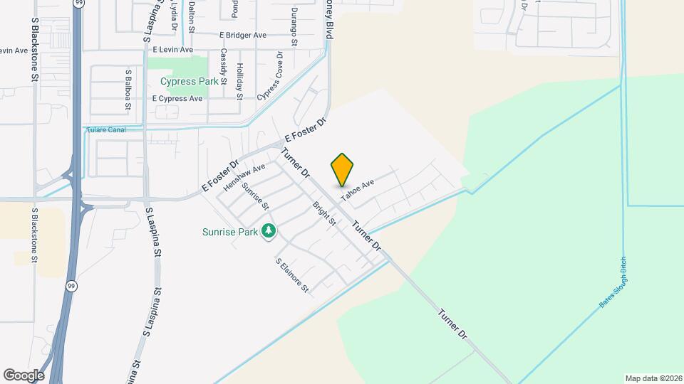 2991 South Placer Street Map and Location Details
