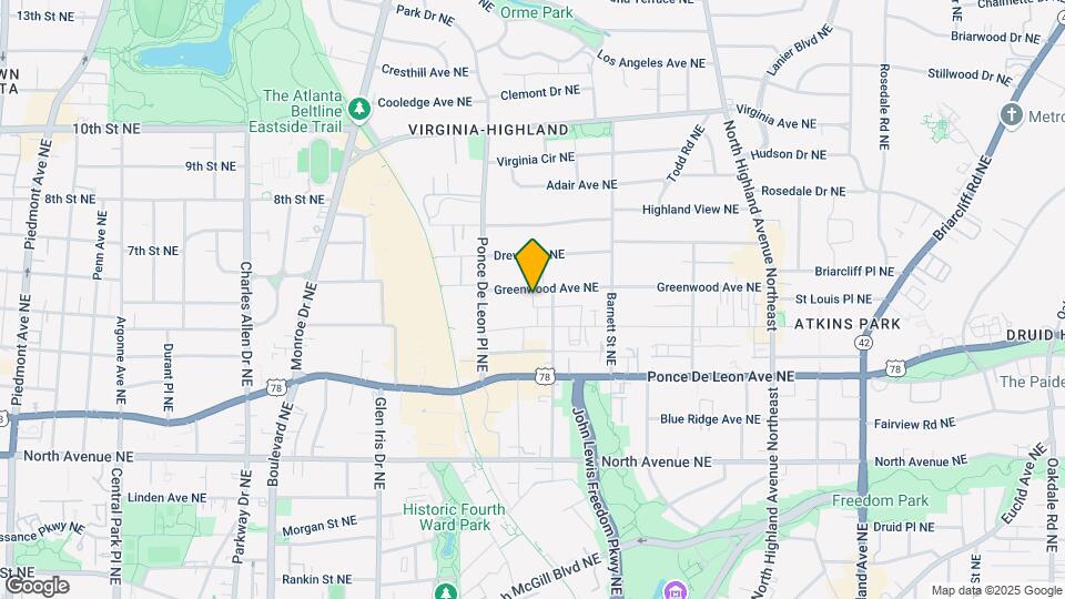 777 Greenwood Ave Map and Location Details