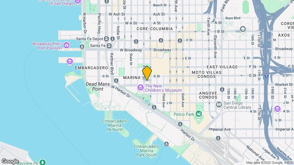 645 Front St Map and Location Details
