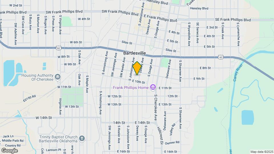 915 SE Dewey Map and Location Details