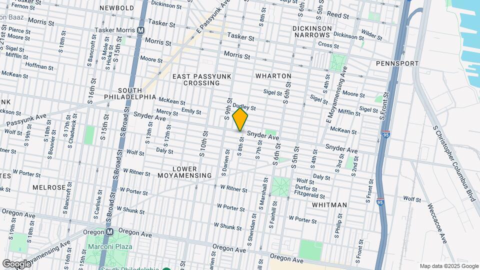 2106 S 8th St Map and Location Details