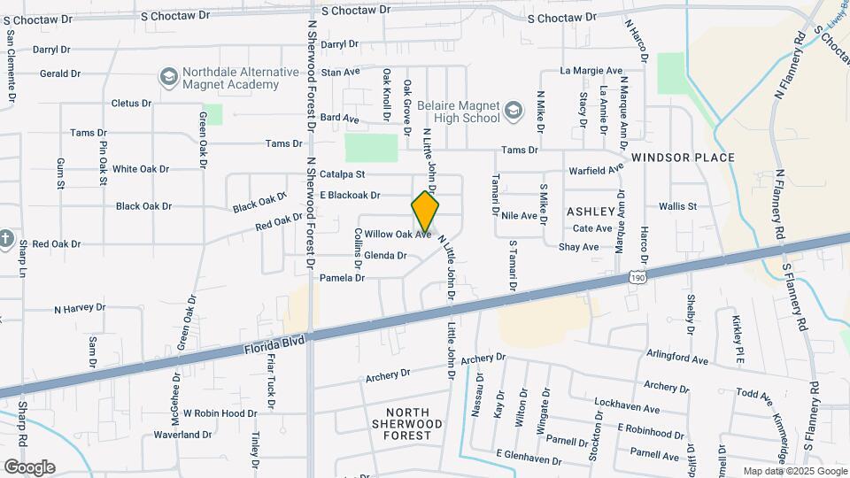 11766 Willow Oak Ave Map and Location Details