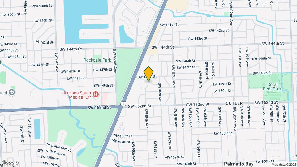 8249 SW 149th St Map and Location Details