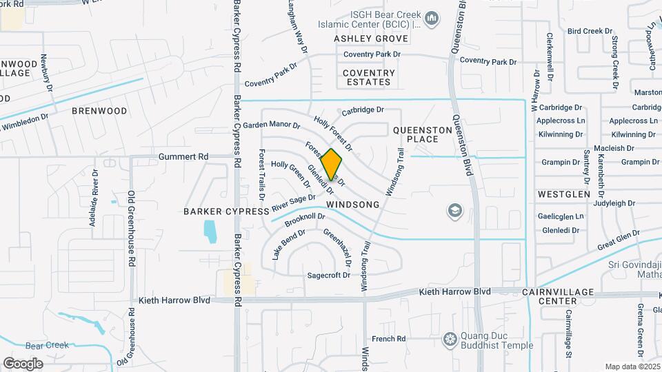 18074 Glenledi Dr Map and Location Details