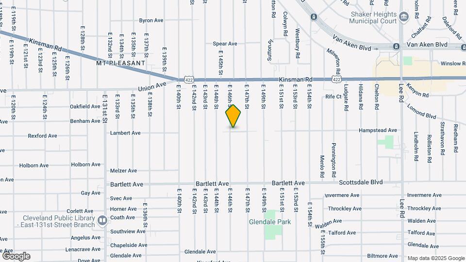 3615 E 146th St Map and Location Details