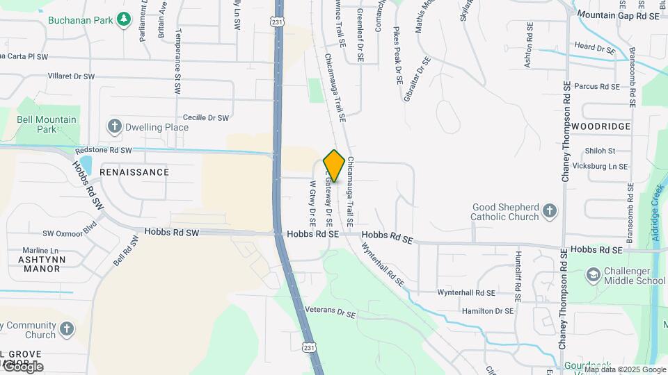 11803 E Gateway Dr SE Map and Location Details