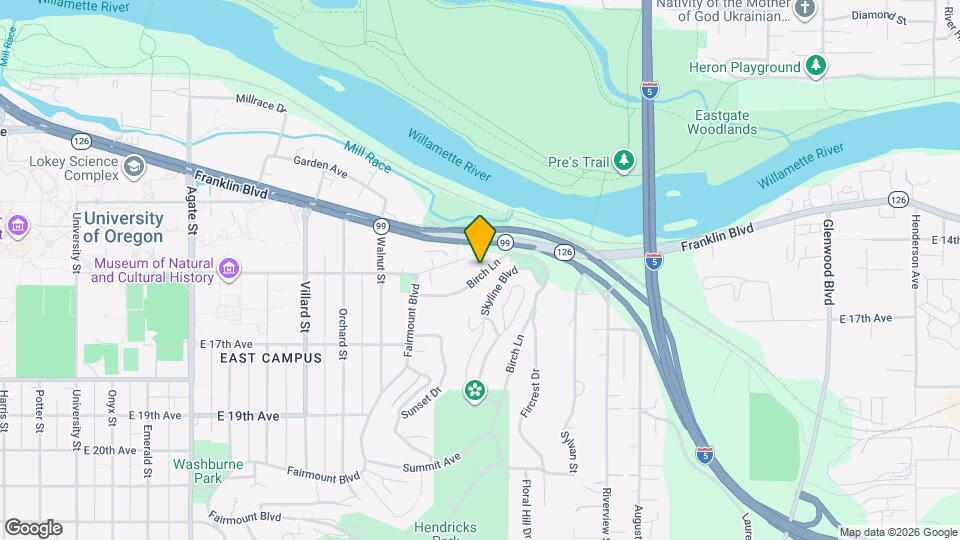 2401 Birch Ln, Unit Basement Apt. Map and Location Details