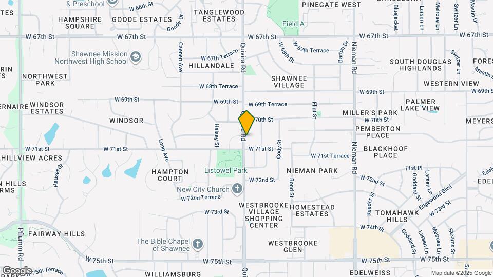 7035 Quivira Rd Map and Location Details