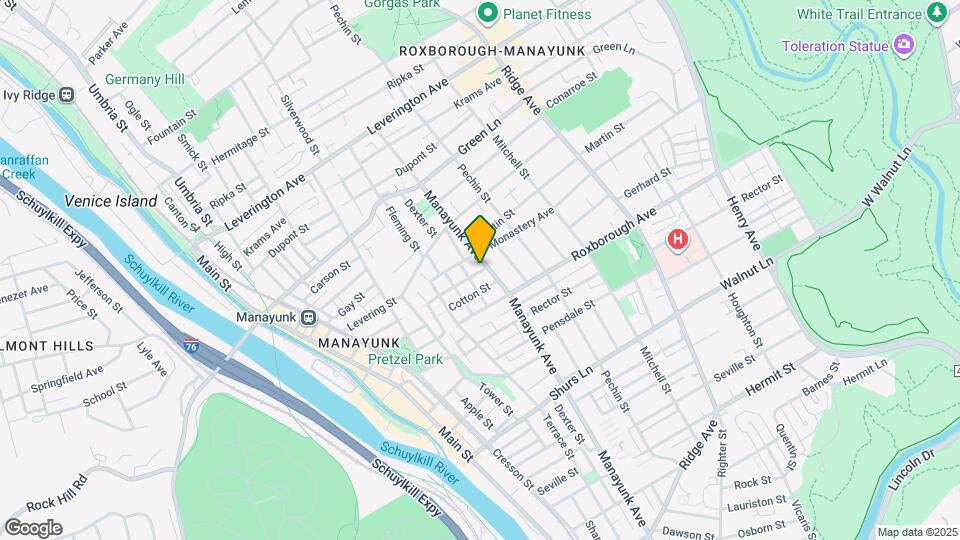 4326 Manayunk Ave-Unit -Apartment 2 Map and Location Details