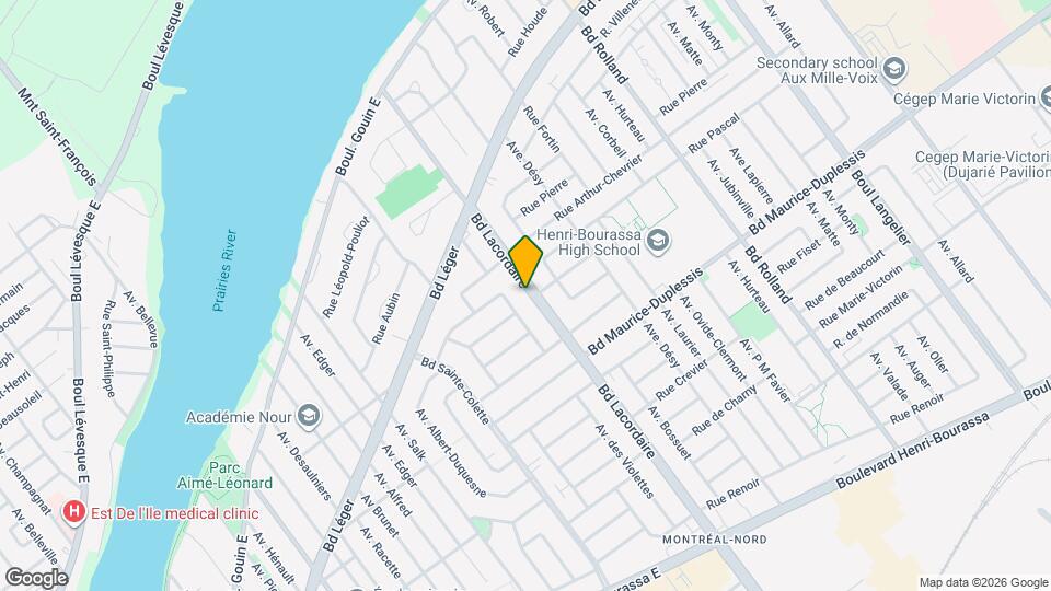 12060 Lacordaire Boul Map and Location Details